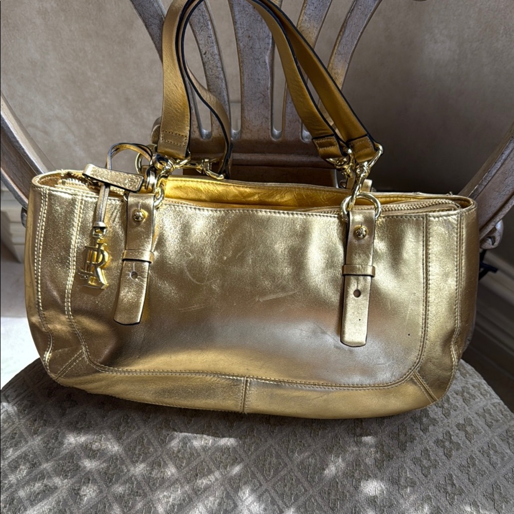 Gold Designer Women's Bag